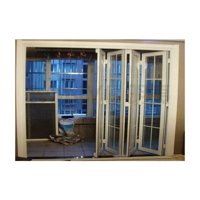 Folding Sliding Door for Outdoor Balcony Finished Surface Open Style Folding