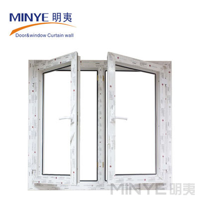2.0mm Thickness Turkey PVC Windows and Doors with Security Function