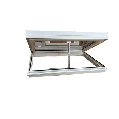 Swing Open Style Electric Aluminium Roof Window Skylight for White Aesthetics