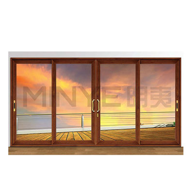 Aluminum Alloy Customized Color Hurricane Protection Sliding Doors with Good Sealing