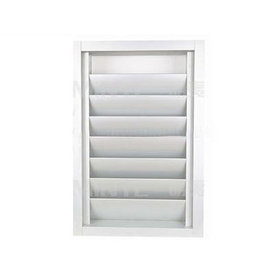 Manual Strap Control Multi-Functional Aluminum Shutter Window in Different Sizes