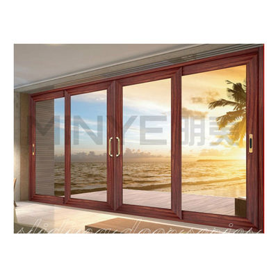 Aluminum Alloy Customized Color Hurricane Protection Sliding Doors with Good Sealing