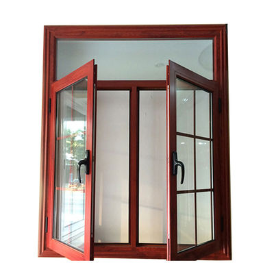 Sale Veranda Aluminum Casement Window with Modern Design and Heat Insulation Function