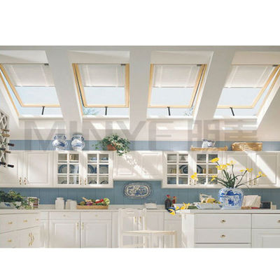 Balcony Aluminum Roof Transparent Glass Skylight with Modern Design and Powder Coating