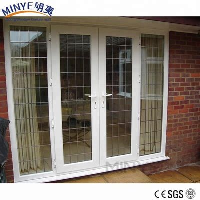 Main Material Solid Wood 3500pa Wind Resistance UPVC Sliding Doors for Modern Wardrobe