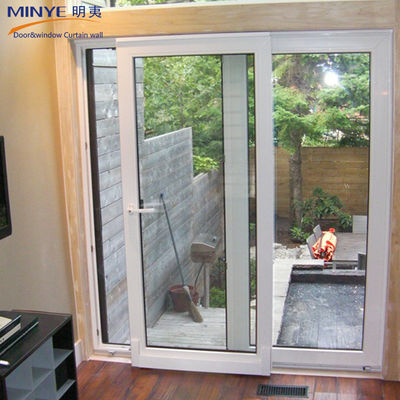 Main Material Solid Wood 3500pa Wind Resistance UPVC Sliding Doors for Modern Wardrobe