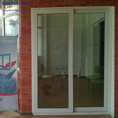 Main Material Solid Wood 3500pa Wind Resistance UPVC Sliding Doors for Modern Wardrobe