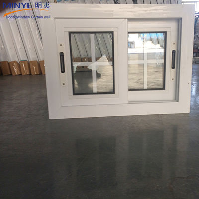Small Upvc Sliding Window in Modern Design Style with Horizontal Opening Pattern