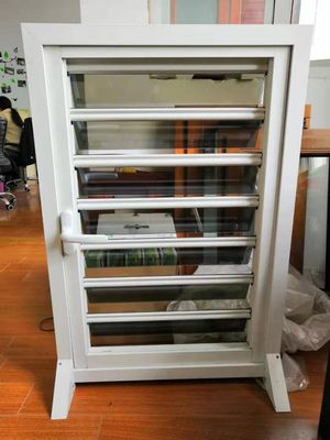 Aluminum Glass Louver Windows with Sound Insulation Function and Customized Design