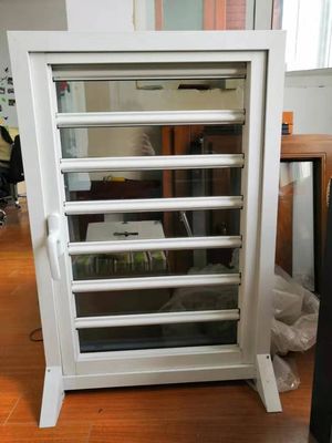 Aluminum Glass Louver Windows with Sound Insulation Function and Customized Design