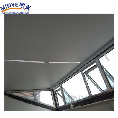 Horizontal Opening Pattern Villa Skylight Aluminum Profile Glass Roof for Villa