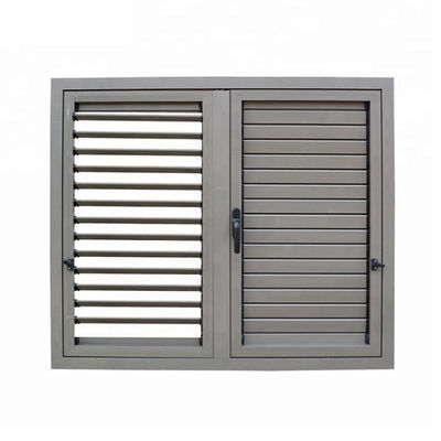 Customized Sunshade Adjustable Fixed Plantation Shutter with Aluminum Alloy OEM/ODM