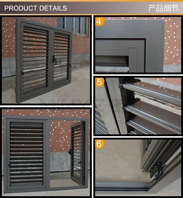 Customized Sunshade Adjustable Fixed Plantation Shutter with Aluminum Alloy OEM/ODM