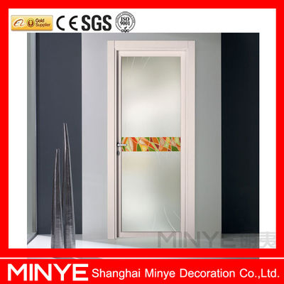 Modern Design Aluminum Bathroom Glass Door with Toughed Frosted Glass OEM/ODM Availabl