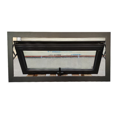 American Standard Aluminum Folding Screen Awning Windows 914mm*458mm Vertical Opening