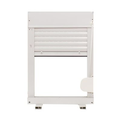 Electric Aluminum Interior Roller Shutter with VERTICAL Opening Pattern as customized