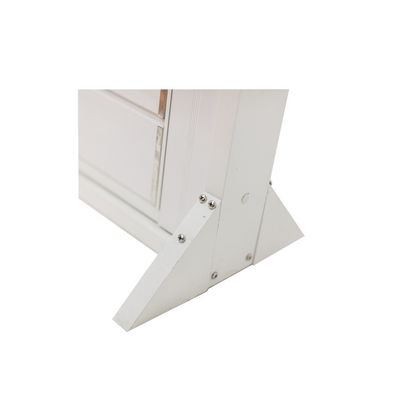 Electric Aluminum Interior Roller Shutter with VERTICAL Opening Pattern as customized
