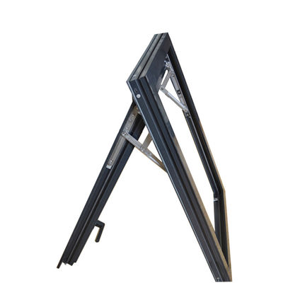 Aluminum Alloy Frame 14- Vertical Slide Sash Window with Australian Standard Grilles
