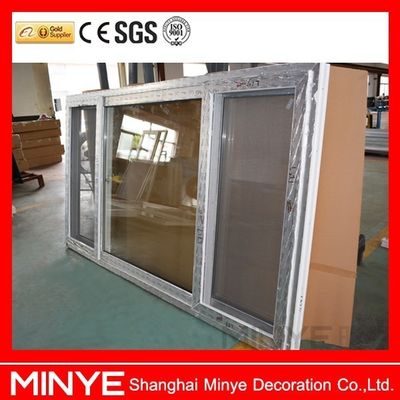 Budget-Friendly Plastic Frame UPVC Sliding Window with Horizontal Opening Pattern