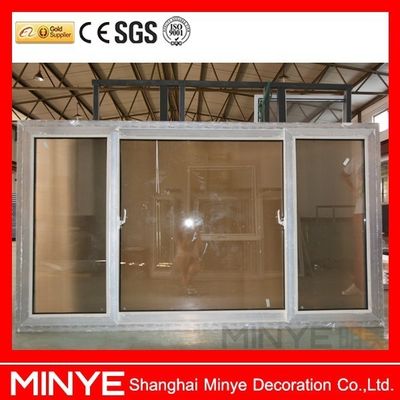 Budget-Friendly Plastic Frame UPVC Sliding Window with Horizontal Opening Pattern