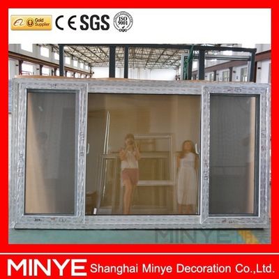 Budget-Friendly Plastic Frame UPVC Sliding Window with Horizontal Opening Pattern