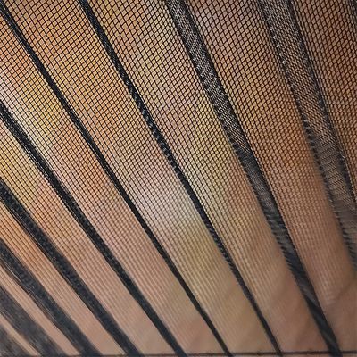 Feature Customized High Transmission Pleated/Folding Mesh Trackless Sliding Aluminum Screen Door