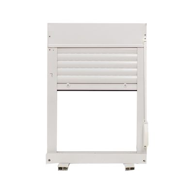 Aluminum Roller Plantation Shutter Window with Energy-Saving and Adjustable Light
