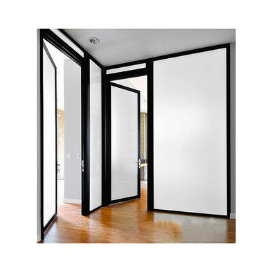 Modern Design Waterproof Aluminum Alloy Sound Proof Folding Door with Tempered Glass