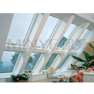 Ventilate Opening Roof Aluminum Skylight with Swing Open Style and FiberGlass Screen