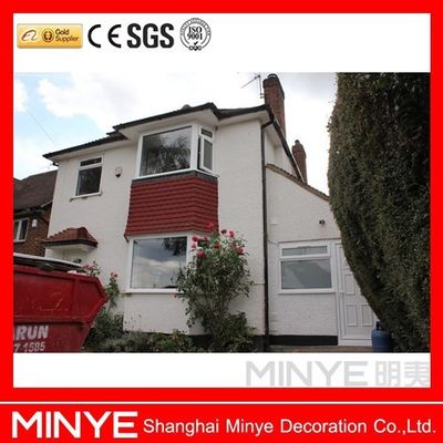 Double Glazed Double Tempered Glass Swing Out PVC Bay Vinyl Windows for Residential