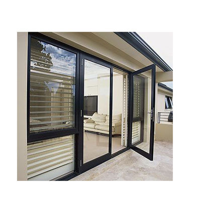 Aluminum Windows And Doors With Glass Featuring Powder Coating And Finished Surface