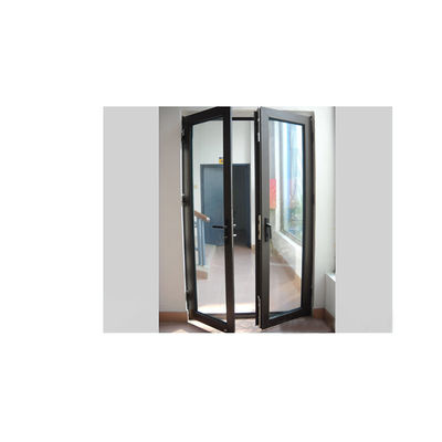 Aluminum Windows And Doors With Glass Featuring Powder Coating And Finished Surface