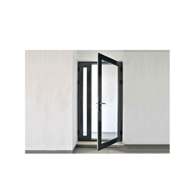 Aluminum Windows And Doors With Glass Featuring Powder Coating And Finished Surface