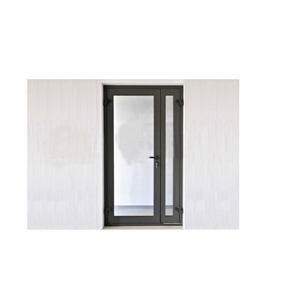 Aluminum Windows And Doors With Glass Featuring Powder Coating And Finished Surface