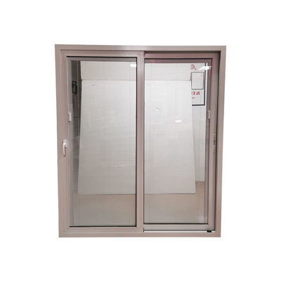 Power Coating Semi Automatic Glass Door Sliding With Wheel for Customer Satisfaction