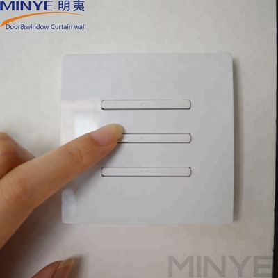 Hotel Industry Aluminum Profile Electric Garage Door with Rolling Pull Opening Method