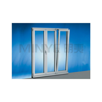 Finished Accordion Magnet Bathroom PVC Folding Door for Surface