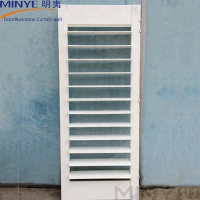 Germany Hardware Vertical Louver Tilt Rod and PVC Shutter Design for Customized Needs