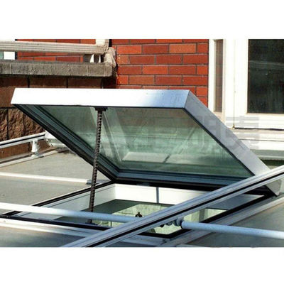 3.0mm CE Aluminum Cladding Wooden Profile Modern Double Glazed Skylight for Apartment