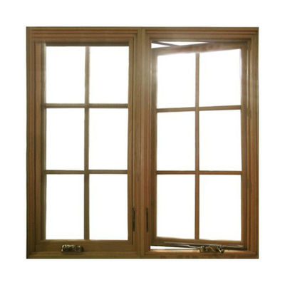Horizontal Opening Pattern Aluminium Casement Window Grills with Customized Size
