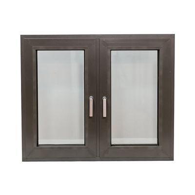 Horizontal Opening Pattern Aluminium Casement Window Grills with Customized Size