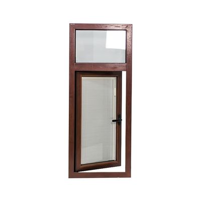 Horizontal Opening Pattern Aluminium Casement Window Grills with Customized Size