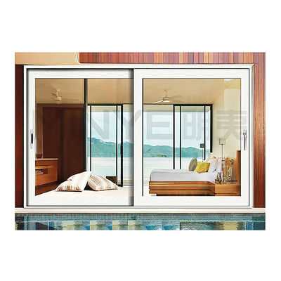 Commercial Iron Grill Design Powder Coated Aluminum Terrace Dressing Room Sliding Door