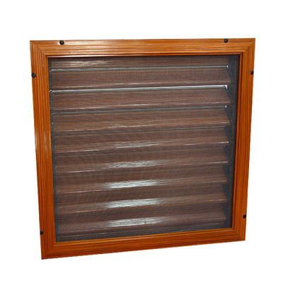 Exterior Shutter Jalousie Windows Soundproof Timber Aluminum Louvers for Performance
