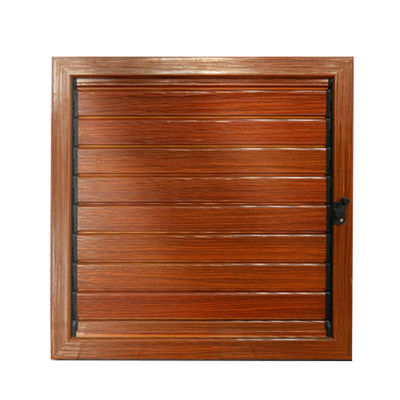 Exterior Shutter Jalousie Windows Soundproof Timber Aluminum Louvers for Performance