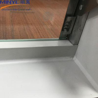 Energy-Saving Louver Frosted Glass Blade Shutter Windows with 1.4mm Profile Thickness