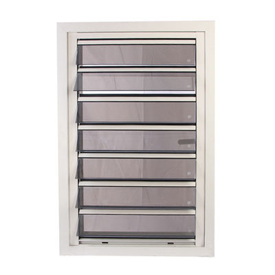 Rolling Up Down Aluminum Glass Shutters with Fly Screen and Aluminum Frame Protection
