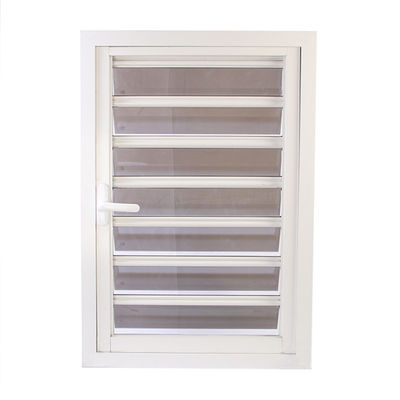 Rolling Up Down Aluminum Glass Shutters with Fly Screen and Aluminum Frame Protection