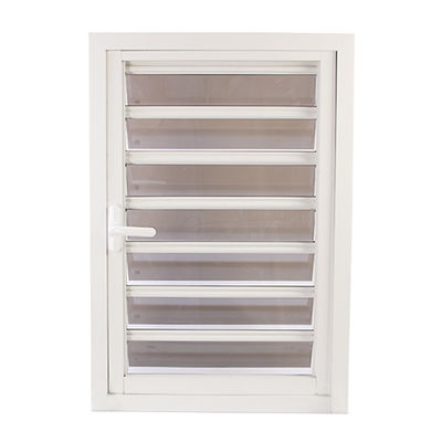 Rolling Up Down Aluminum Glass Shutters with Fly Screen and Aluminum Frame Protection