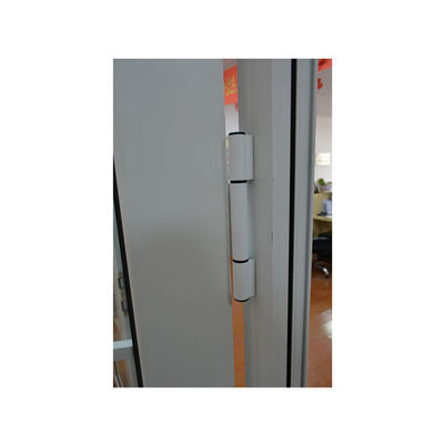 Residential White Grid Aluminum Main Door Design with Customized Size Configurations